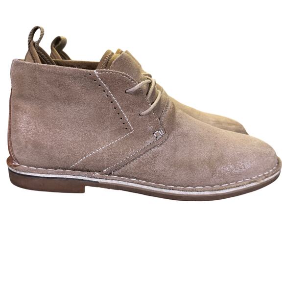 Steve Madden Syrio Classic Tan Leather Ankle Boots Men's Size 10M US - Picture 3 of 7